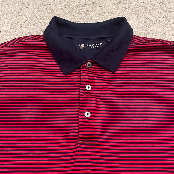 Oxford Golf soft and breathable 100% cotton polo shirt - Picture 2 of 4